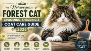 Norewegian Forest Cat Grooming , Shedding
