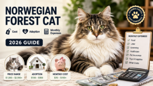 Norwegian Forest Cat Cost, Price, Adoption & Monthly Expenses (2026 Guide)