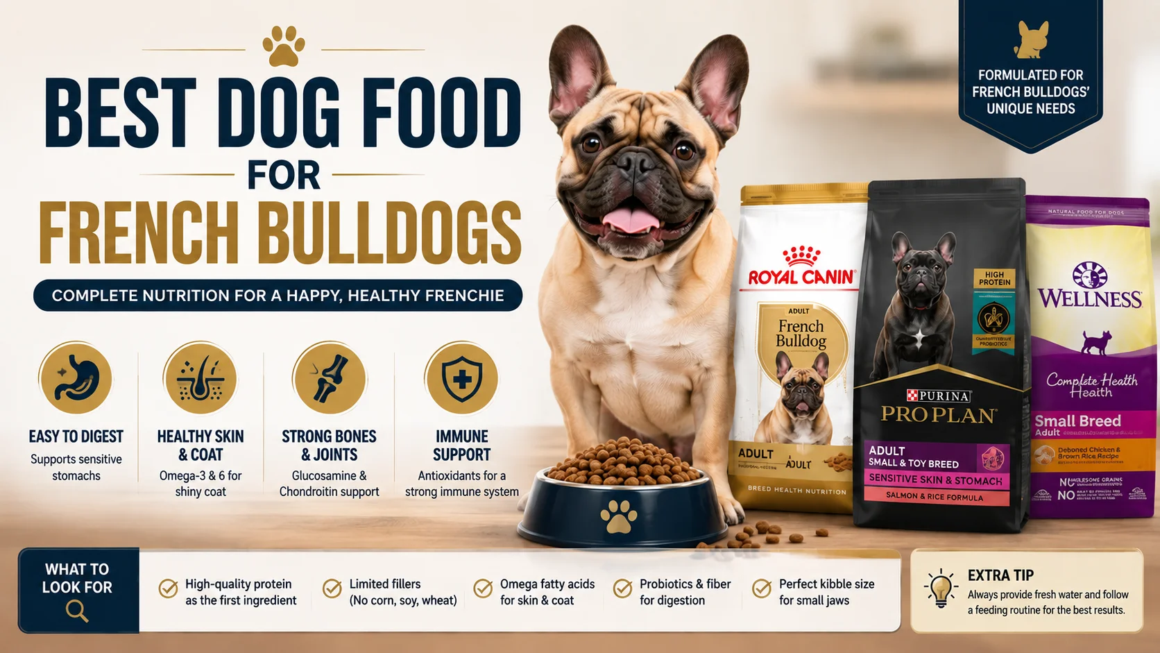 best dog food for French Bulldogs 2026 review
